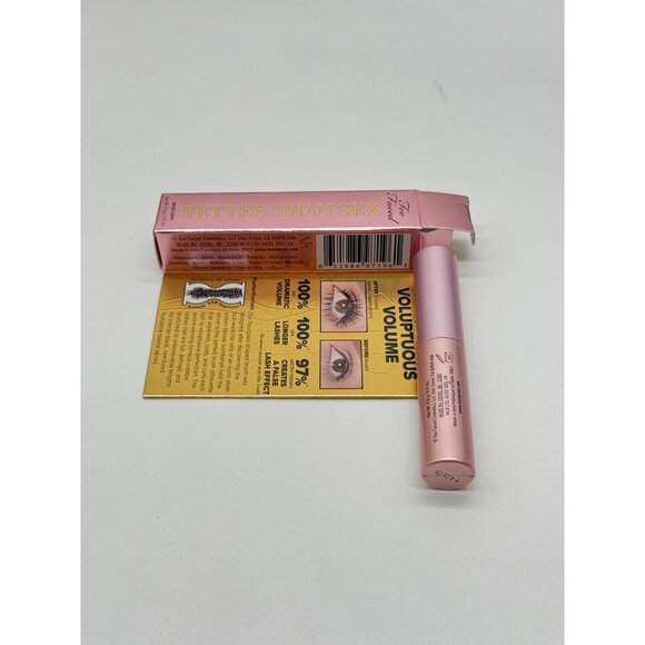 Too Faced Better Than Sex Mascara 0.17 oz. Mini Black - Picture 3 of 3